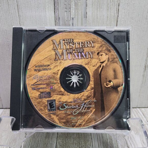 Vintage The Mystery Of The Mummy: Sherlock Holmes PC Game CD-ROM 2003 - Picture 1 of 3